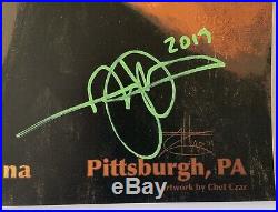 Tool band signed poster pittsburgh 2019 concert tour chet zar