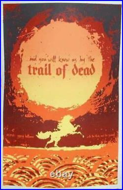 Trail Of Dead Dallas Concert Poster Todd Slater