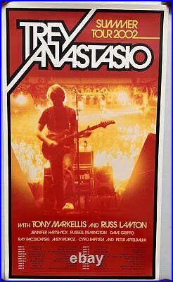 Trey Anastasio Concert Poster Summer Tour 2002