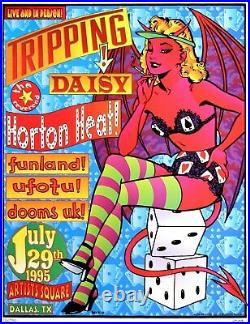 Tripping Daisy Concert Poster 1995 Kozik