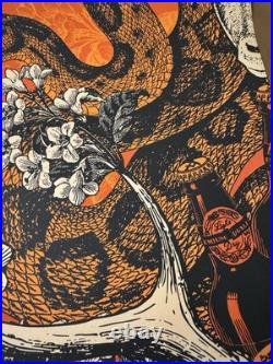 Two Rare Eric Church Concert Posters 1/2019 Omaha NE Signed-Numbered #/50 AE