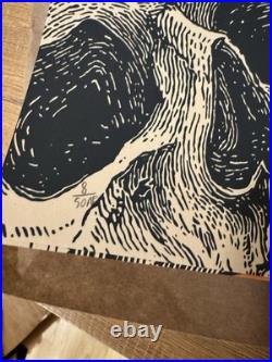 Two Rare Eric Church Concert Posters 1/2019 Omaha NE Signed-Numbered #/50 AE