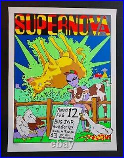 Two Supernova Concert Posters From Kozik