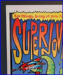 Two Supernova Concert Posters From Kozik