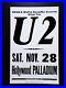 U2_At_The_Hollywood_Palladium_Original_Vintage_Rock_Concert_Promotion_Poster_01_qlln