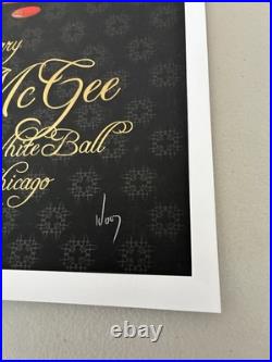 UMPHREY'S MCGEE JEFF WOOD CONCERT POSTER 10th ANNIVERSARY NYE CHICAGO 2007 #/500