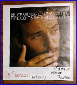 Ultra-Rare! BRUCE SPRINGSTEEN Original 1975 Concert Poster #1