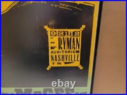 Umphrey's McGee 9/21/2012 Ryman Auditorium Hatch Print Concert Poster withFrame