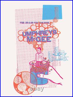 Umphrey's Mcgee Fox Boulder Concert Poster Silkscreen Original Rare Ltd To 80