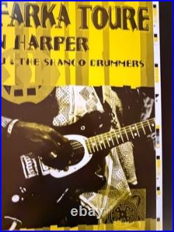 Unfinished Concert Poster Vintage Real Never 4 Sale Ali Farka Toure Ben Harper