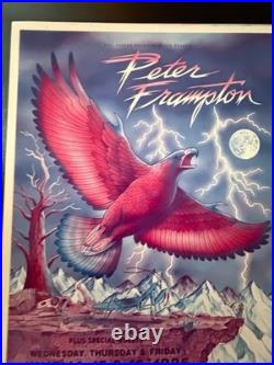 Unfinished Concert Poster Vintage Real Never 4 Sale Peter Frampton Comes Alive W