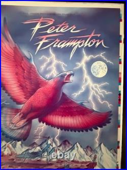 Unfinished Concert Poster Vintage Real Never 4 Sale Peter Frampton Comes Alive W Unfinished Concert Poster Vintage Real Never 4 Sale Peter Frampton Comes Alive W