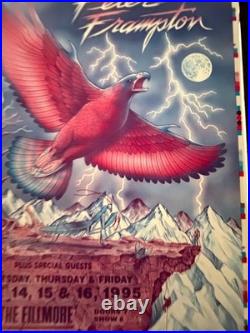 Unfinished Concert Poster Vintage Real Never 4 Sale Peter Frampton Comes Alive W