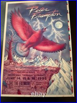 Unfinished Concert Poster Vintage Real Never 4 Sale Peter Frampton Comes Alive W