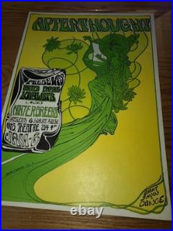 United Empire Loyalists AFTERTHOUGT Concert Poster Original 1968 Bob Masse