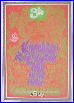VAN MORRISON FD 88 FAMILY DOG AVALON concert poster 1967 WES WILSON NM
