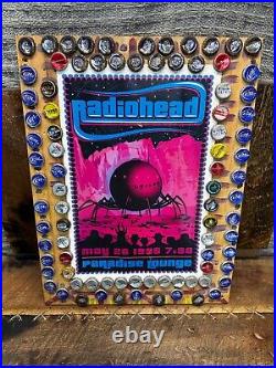 VTG Radiohead Boston Paradise Lounge Concert Poster 1995 Artist Darren Grealish