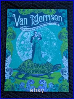 Van Morrison 2016 Fox Theater Oakland California #5/125 Signed Concert Poster Van Morrison 2016 Fox Theater Oakland California #5/125 Signed Concert Poster