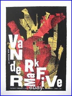 Vandermark Five Poster 2007 Concert