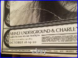 Velvet Underground Initial Shock 68 Avalon Ball Family Dog Concert Poster Fd-142