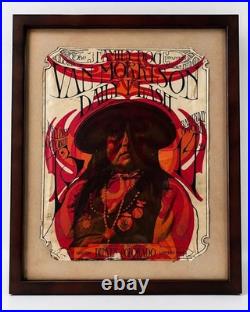 Vintage 1967 Van Morrison Family Dog Denver Concert Poster, Stanley Mouse