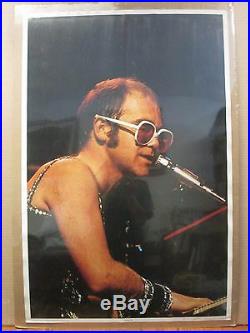 Vintage 1975 Elton John original music artist concert poster 10492