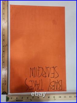 Vintage 1980s ORIGINAL Green River Seattle Concert Poster Pearl Jam, Mudhoney