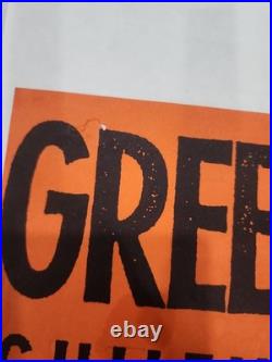 Vintage 1980s ORIGINAL Green River Seattle Concert Poster Pearl Jam, Mudhoney