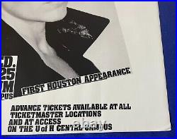 Vintage 1981 Plasmatics (Wendy O'Williams) CONCERT POSTER 20x24in Houston TX