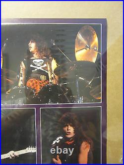 Vintage 1984 rock and roll QUIET RIOT concert Poster 1041