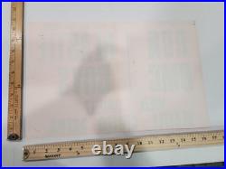 Vintage 1987 ORIGINAL Run DMC & Beastie Boys 11x17 Seattle Concert Poster