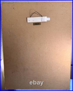 Vintage & Authentic 1984 Telluride Bluegrass Festival Mounted Concert Poster