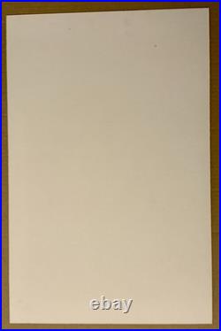 Vintage Authentic Mounted Hall & Oates 1983 Concert Poster @ Greensboro Coliseum