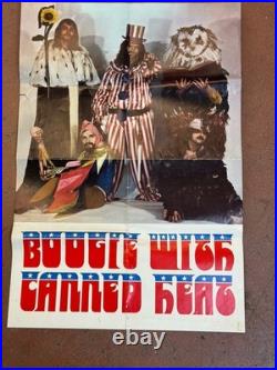 Vintage Canned Heat Concert Poster 20 x 29 Beautiful Colors