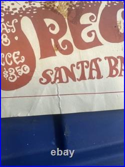 Vintage Creedence Clearwater Revival Lee Michaels Concert Poster SB Swing Aud