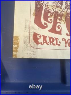 Vintage Creedence Clearwater Revival Lee Michaels Concert Poster SB Swing Aud