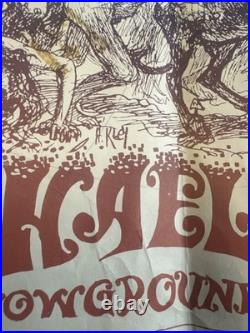 Vintage Creedence Clearwater Revival Lee Michaels Concert Poster SB Swing Aud