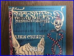 Vintage GRATEFUL DEAD 11-8-1968 Fillmore west concert poster Lee Conklin Manca