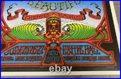Vintage Grateful Dead Honolulu Hawaii Beautiful Day Concert Poster 2nd Printing