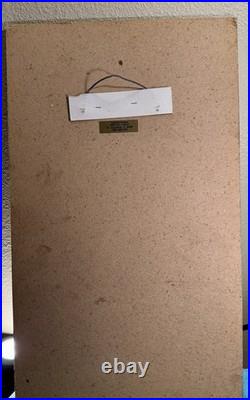 Vintage Mounted 1980Dionne Warwick Concert Poster Merriweather Post Pavilion