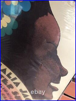 Vintage Original 1967 Mahalia Jackson Concert Poster Museum Piece Milton Glaser