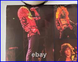Vintage Original 1982 LED Zeppelin Onstage Collage Poster 80s Rock Music