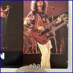 Vintage Original 1982 LED Zeppelin Onstage Collage Poster 80s Rock Music