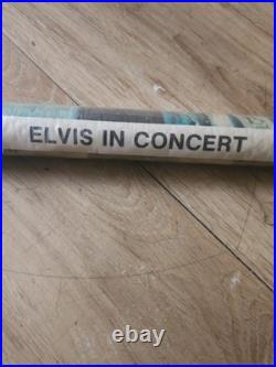 Vintage Original Elvis In Concert Poster 1978 42x58 Unopened Still In Plastic