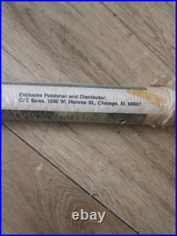 Vintage Original Elvis In Concert Poster 1978 42x58 Unopened Still In Plastic