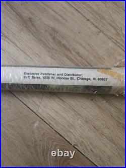 Vintage Original Elvis In Concert Poster 1978 42x58 Unopened Still In Plastic