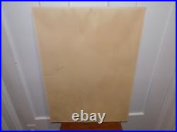 Vintage Original Woodstock Concert Poster