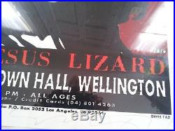 Vintage Rage Against The Machine & The Jesus Lizard Concert Poster 1995 Rare