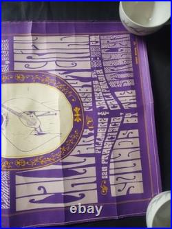 Vintage Rock Mass Cavalry San Francisco 1967 Concert Poster 15.5x22.5 RARE