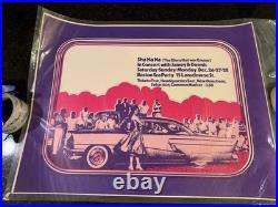 Vintage Sha Na Na 1970 Finale OP-1 Concert Poster Boston Tea Party 17x22